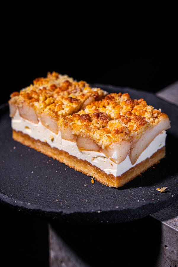 Topfen Apfelkuchen mit Streuseln Topfen Apfelkuchen mit Streuseln