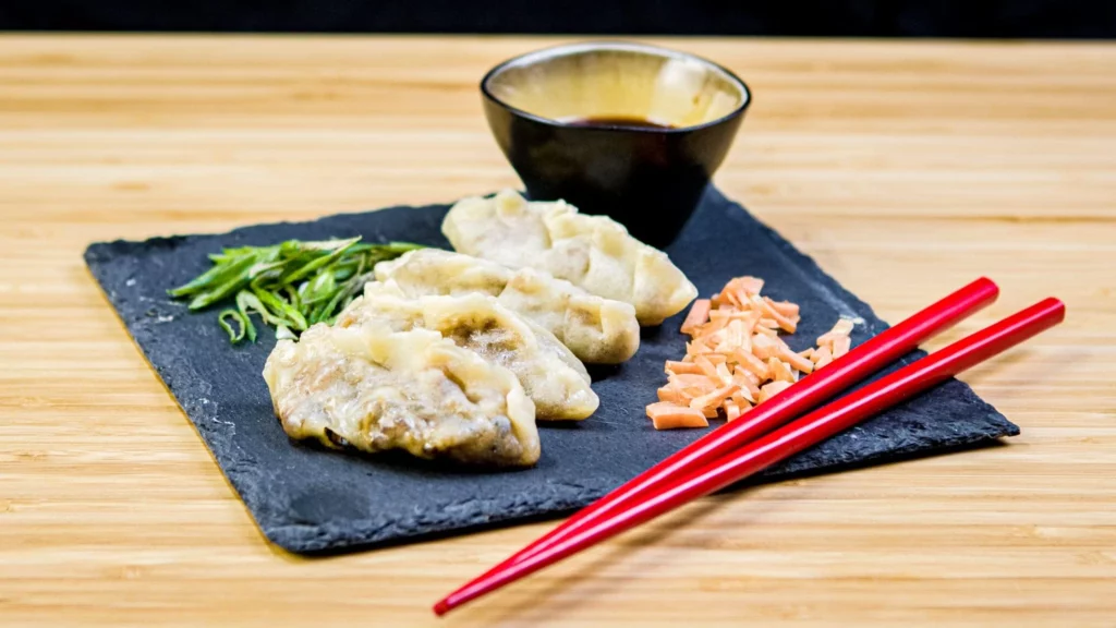 Zweierlei Gyozas