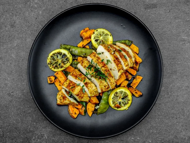 Ofen-Hühnchen All-in-One