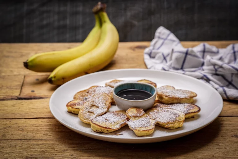 Bananen-Pancake-Dippers