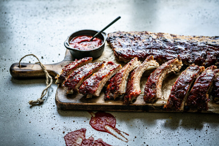 spareribs cherry glazed