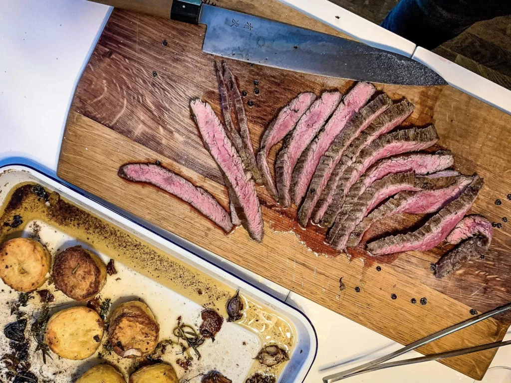 flank steak marinieren