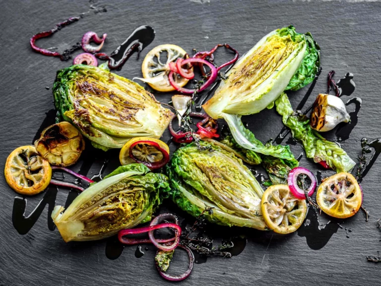 Gegrillte Salatherzen