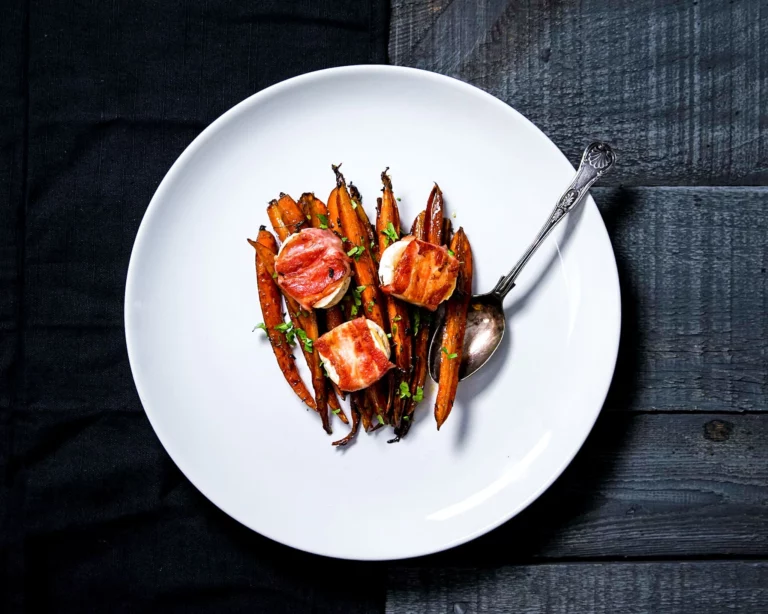 Karamellisierte Karotten mit Honig und Balsamico