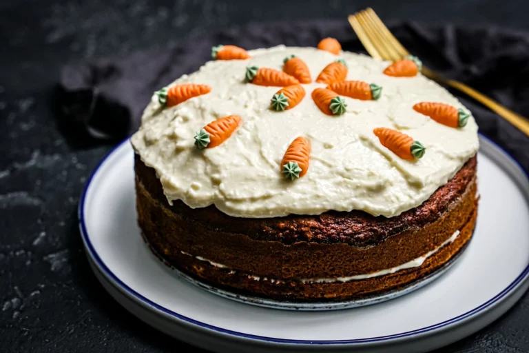 Karottenkuchen mit Frosting
