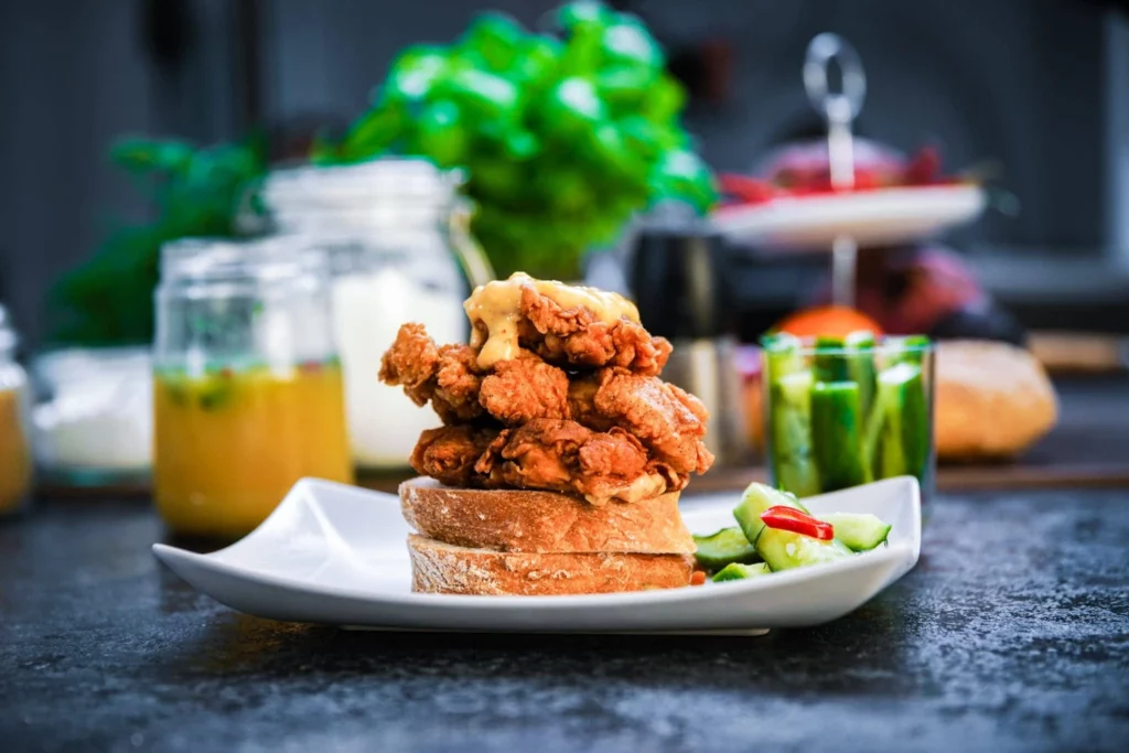 Buttermilk Fried Chicken Kimchi Style