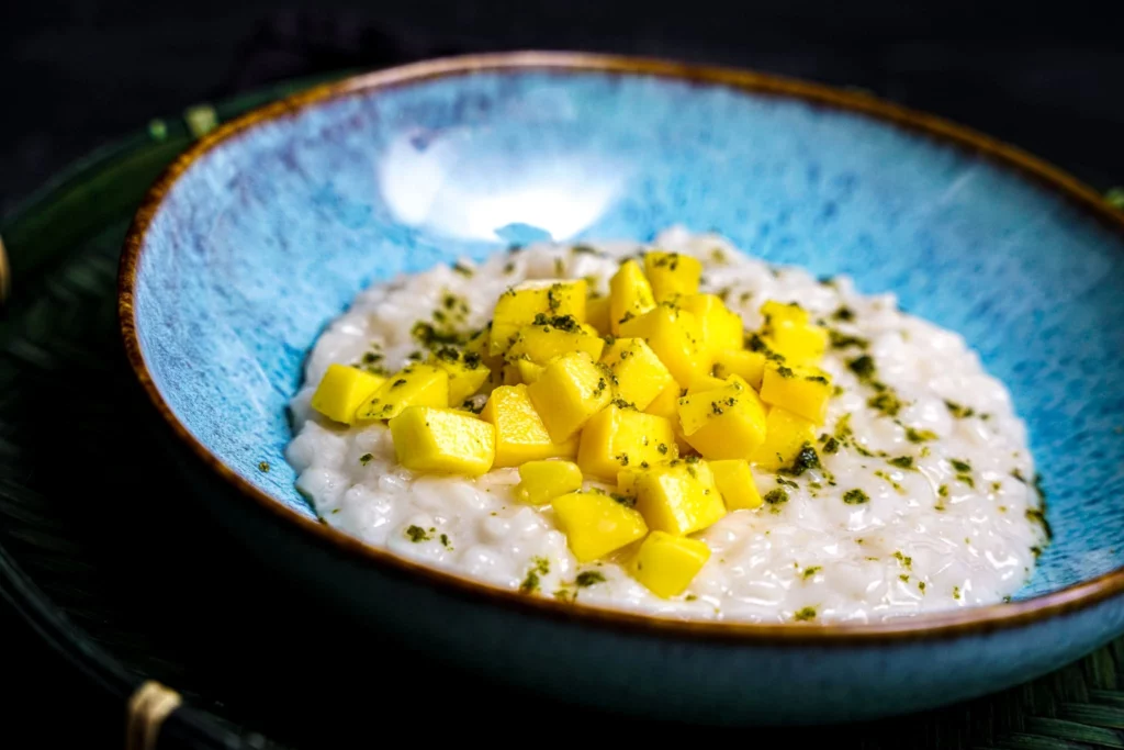 sticky rice mit mango