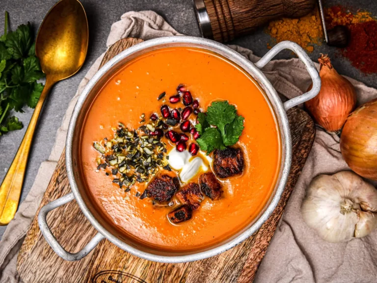 Kürbissuppe Marrokanisch