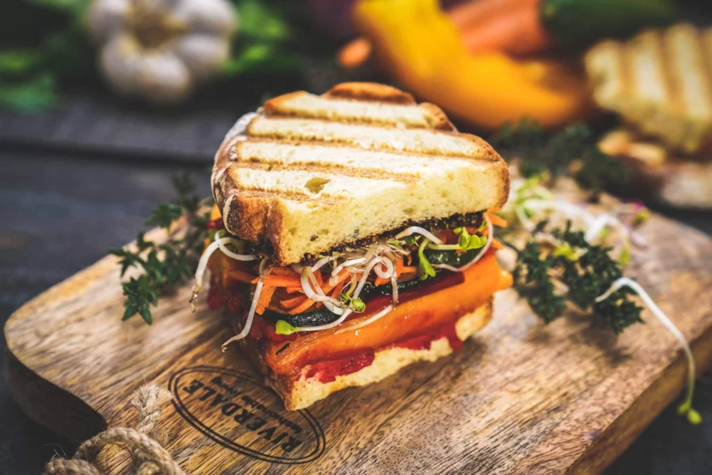 Roasty Rainbow-Sandwich