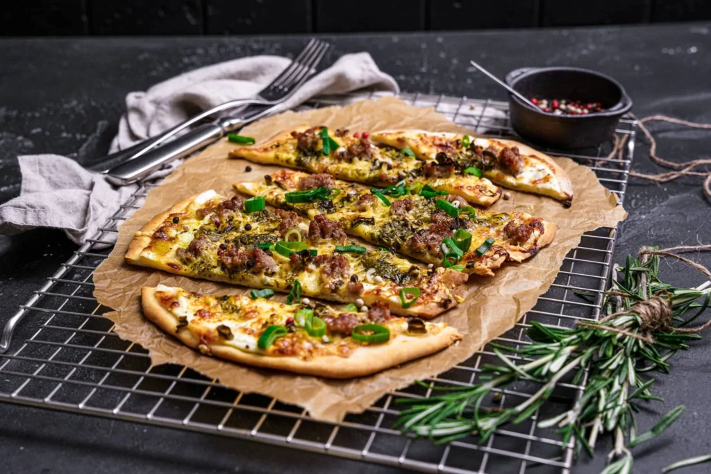 Salsiccia Flammkuchen