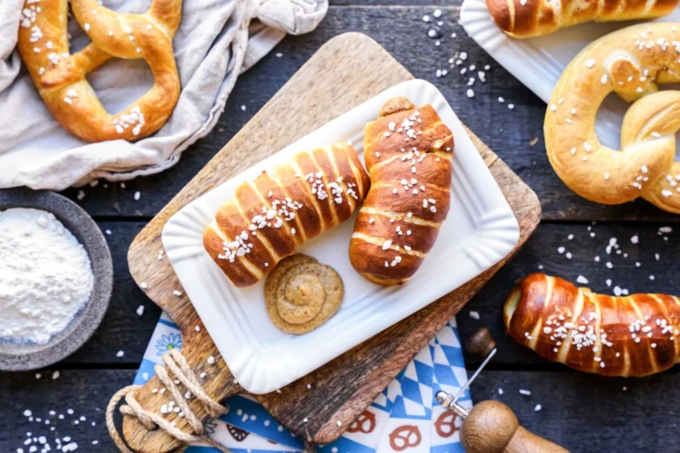 Weißwurst in der Brezn