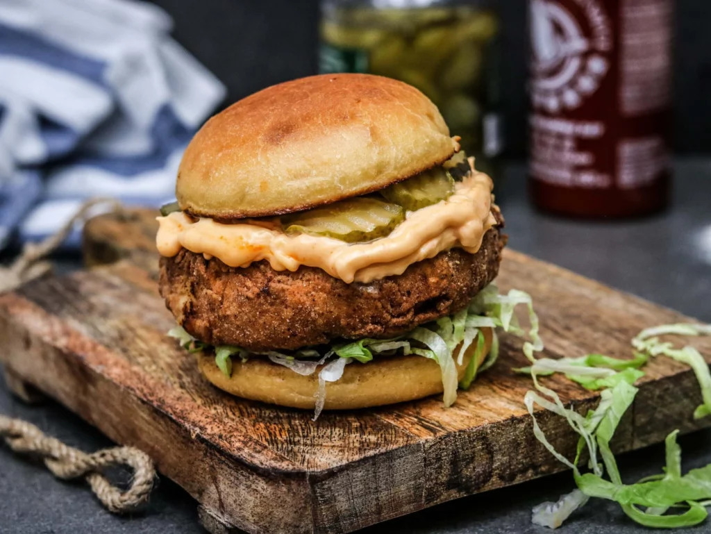 Fried Chicken Burger