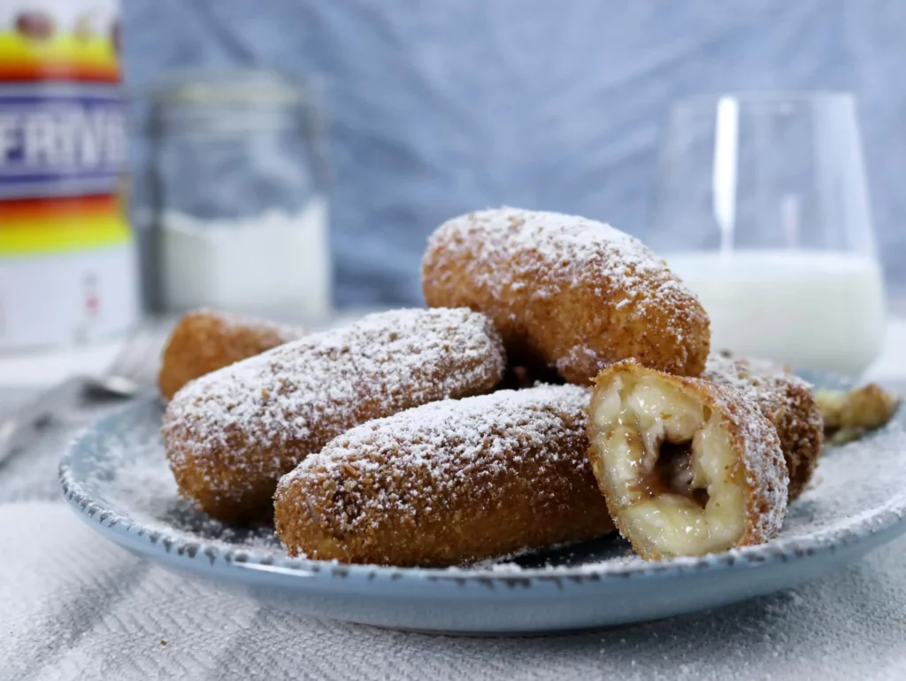 Gebackene Schokobananen