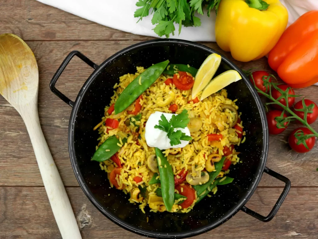 Gemüse Paella