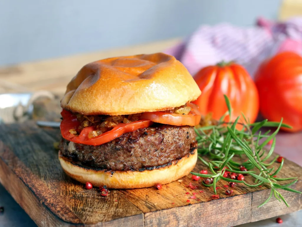 Juicy Lucy Cheeseburger