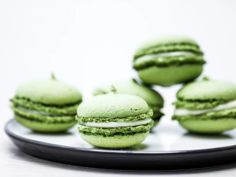 Matcha-Macarons