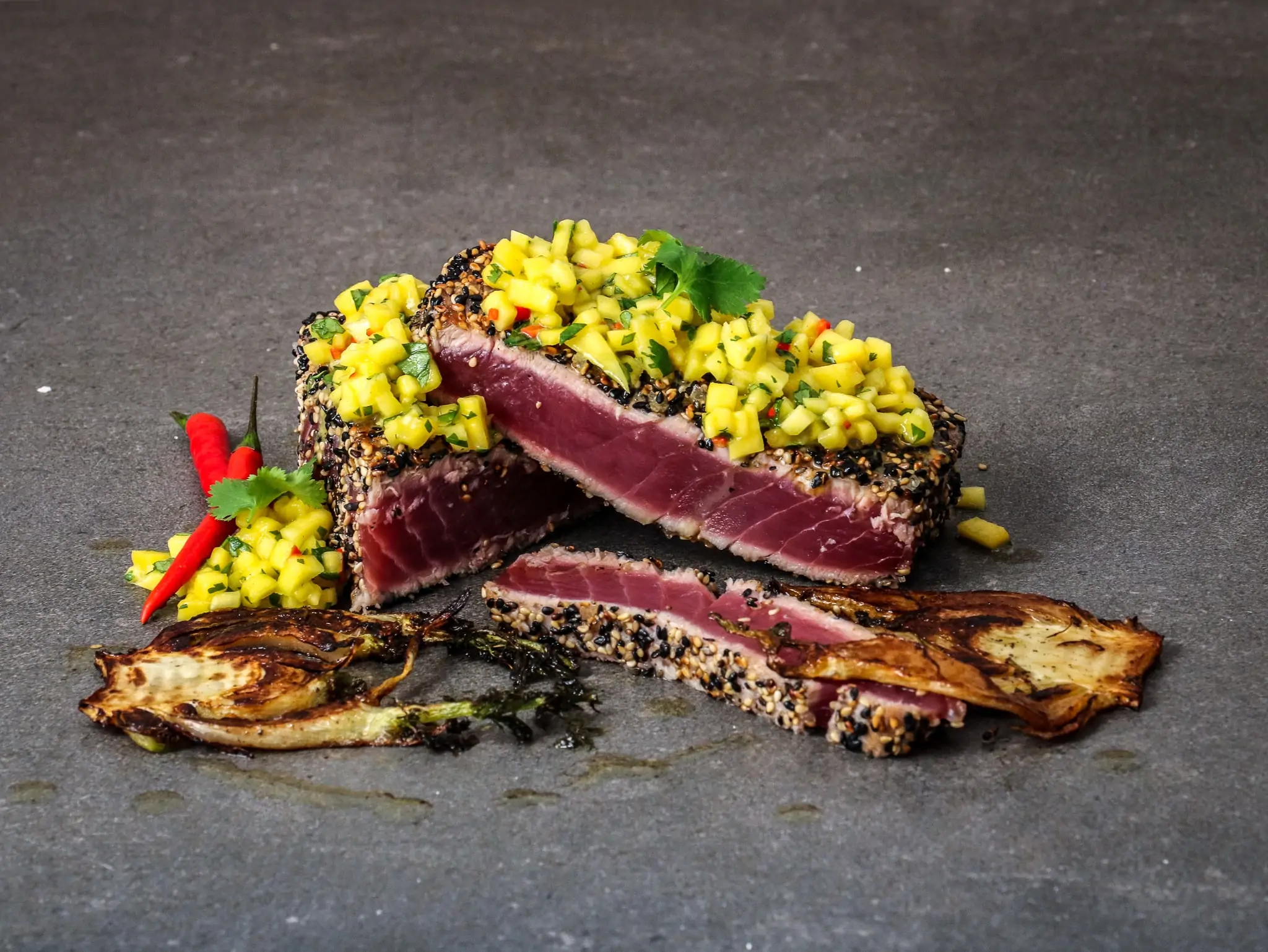 Thunfischtatar Mit Mango Und Ingwer - Rezepte Suchen Thunfischtatar Mit Mango Und Ingwer - Rezepte Suchen