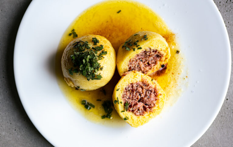 Selchfleischknödel