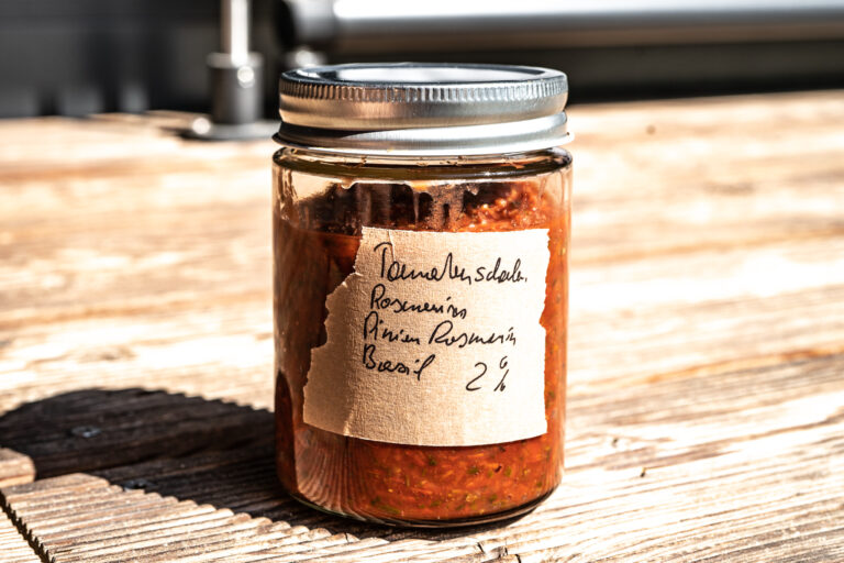 Reseteverwertung Mediterrane Tomaten Würzpaste