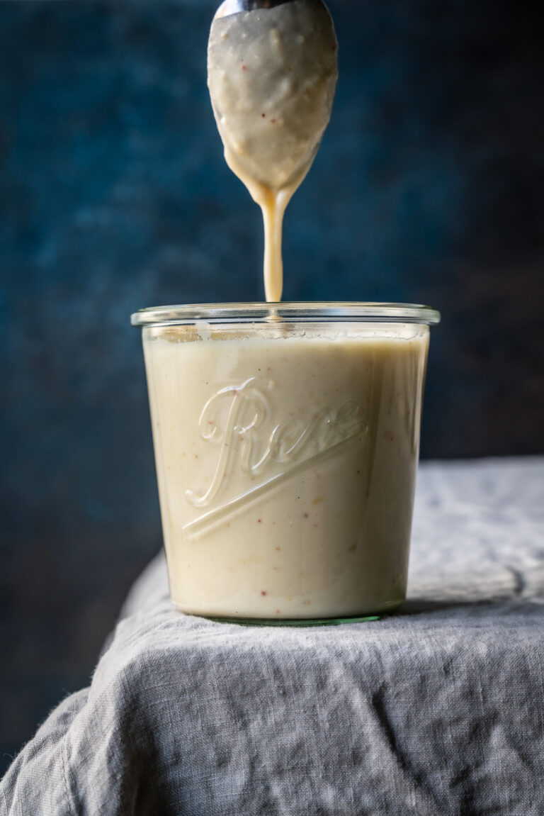 Pizza White Sauce helles Pizza Topping