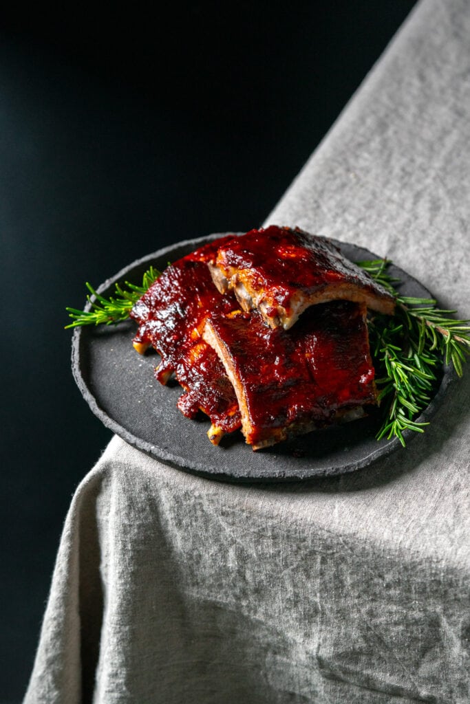 BBQ Glazed Spare Ribs