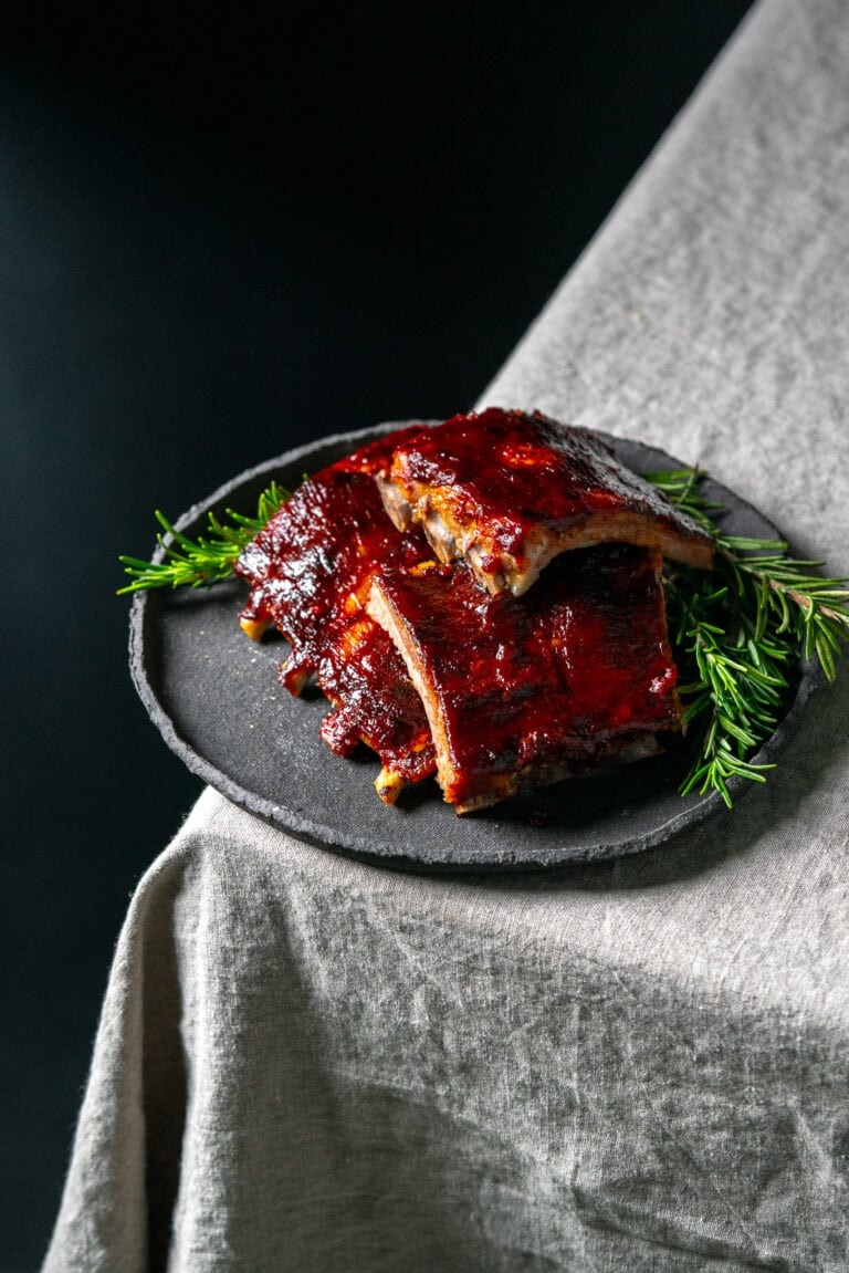BBQ Glazed Spare Ribs