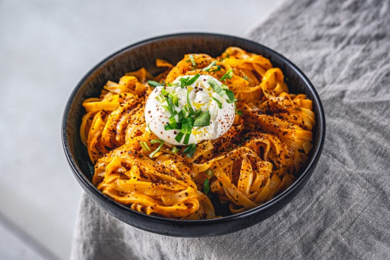 Pasta Pomodoro mit gerösteten Tomaten