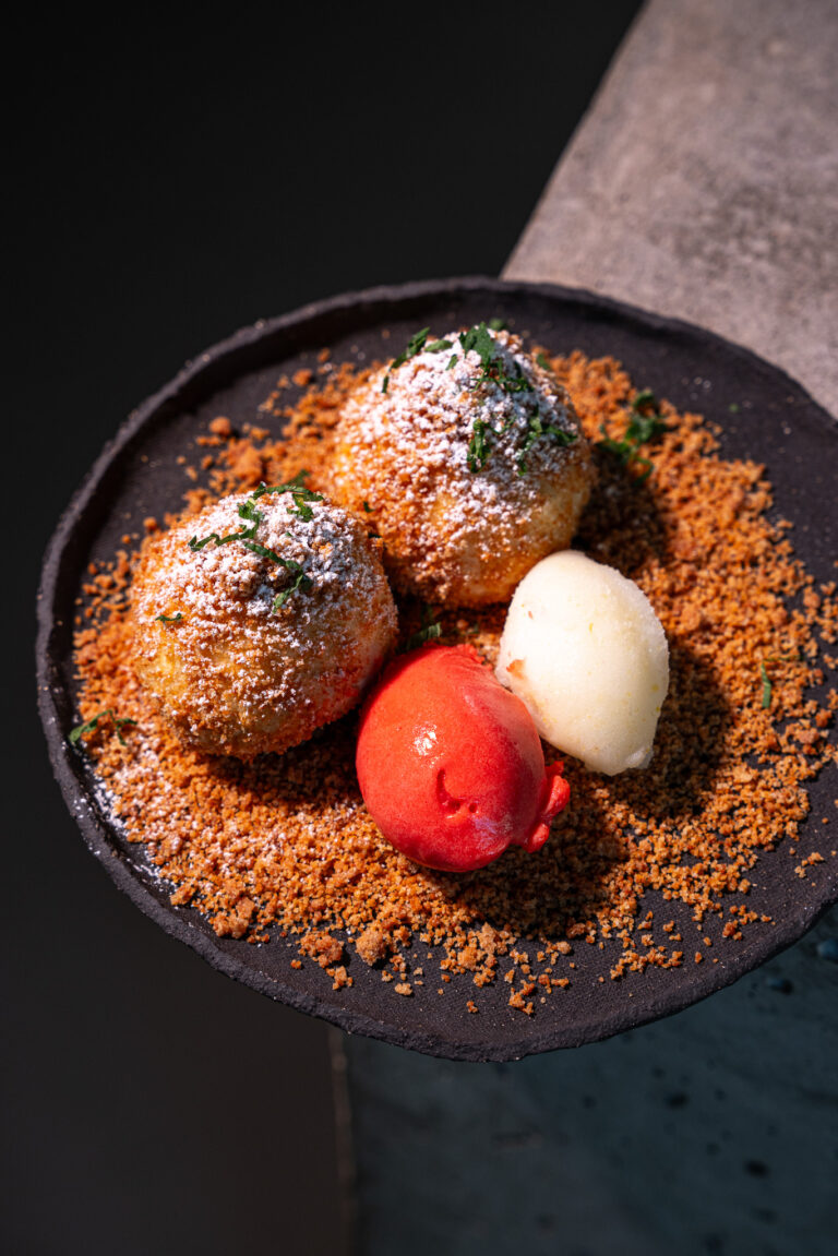 Erdbeer Topfenknödel