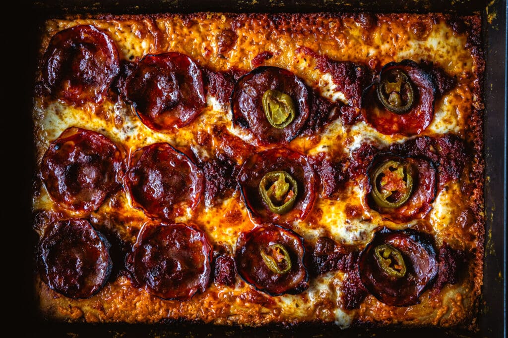 Detroit Style-Pizza