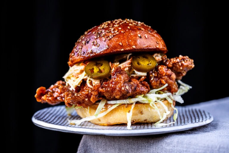 Spicy Chicken-Burger