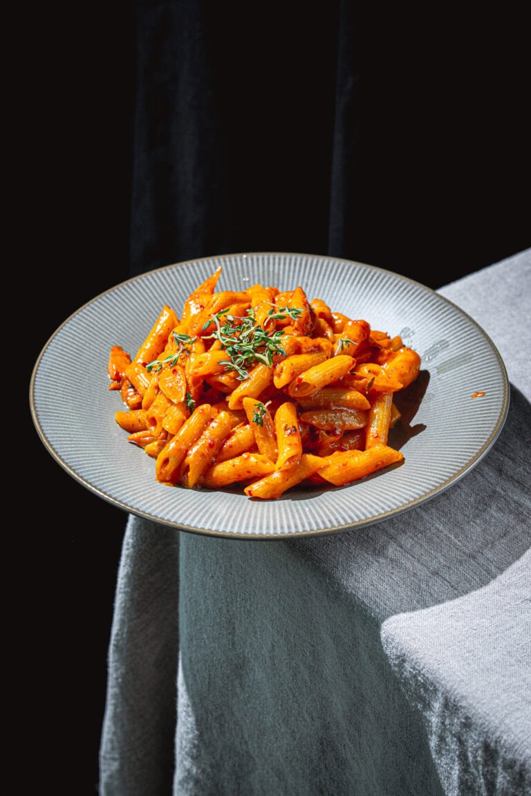 Spicy Spargel Carbonara