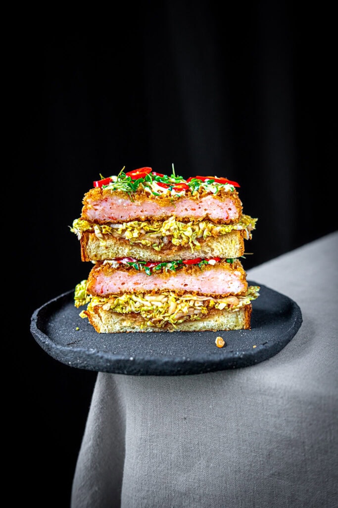 Garnelen-Katsu-Burger