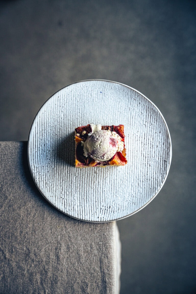 Zwetschgenkuchen mit Ricotta