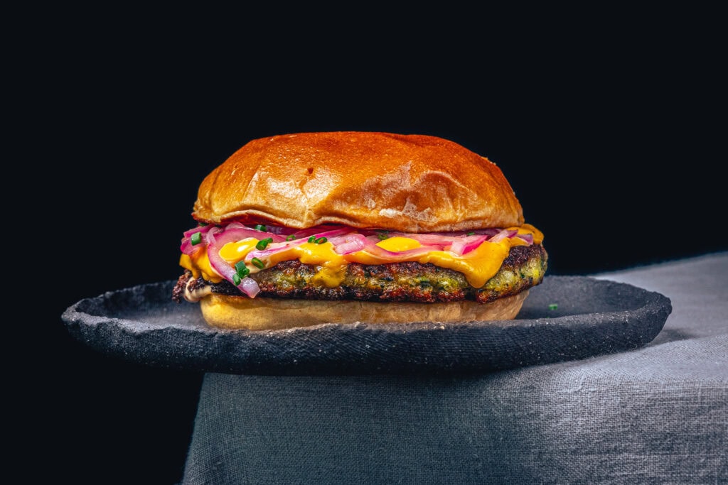 Zucchini Cheeseburger
