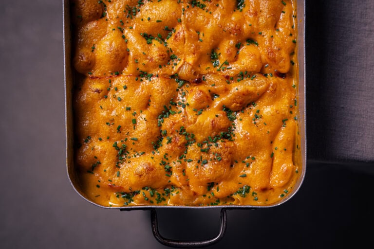 Kürbis Mac and Cheese