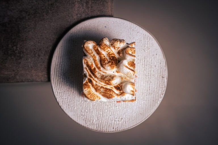 Apfel Rhabarber Scheiterhaufen