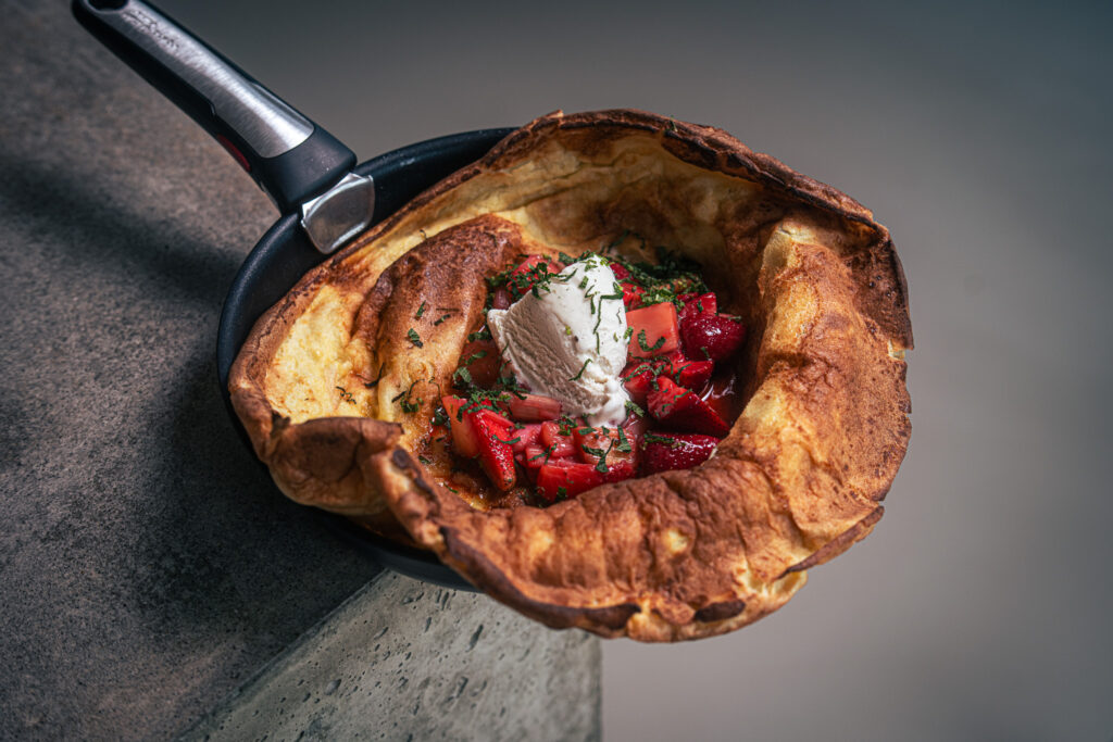 Dutch Babies mit Kombucha Kompott
