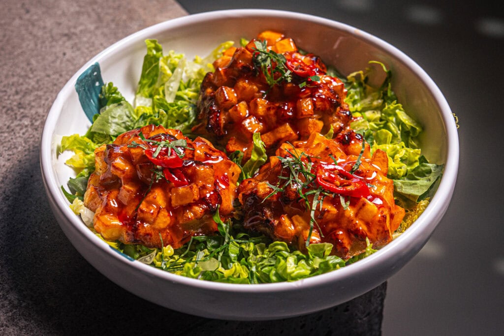 Chicken Potato Patties aus dem Airfryer