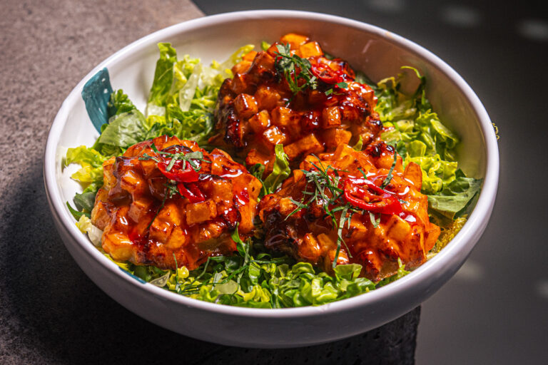 Chicken Potato Patties aus dem Airfryer