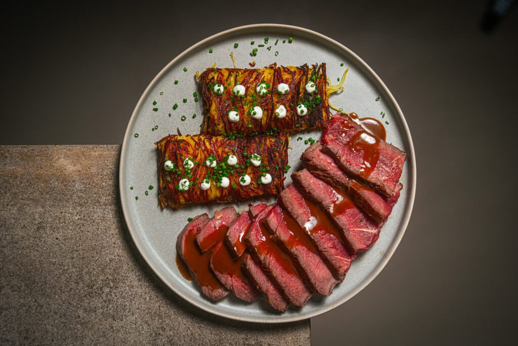 Porterhouse Steak mit Rösti