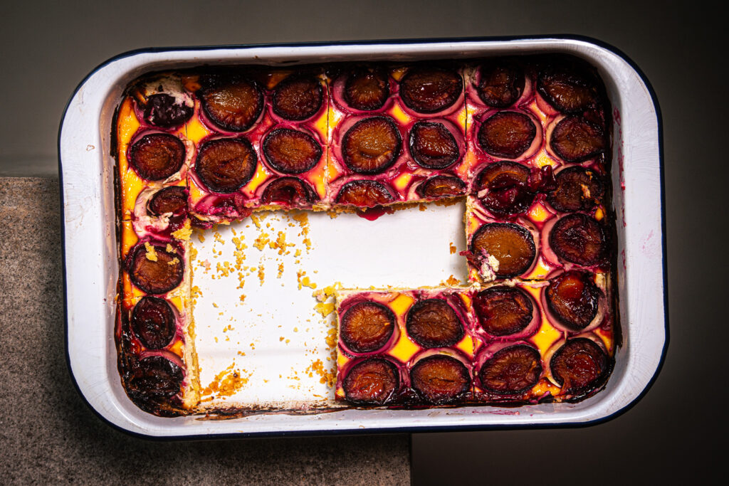 Topfen-Zwetschgenkuchen