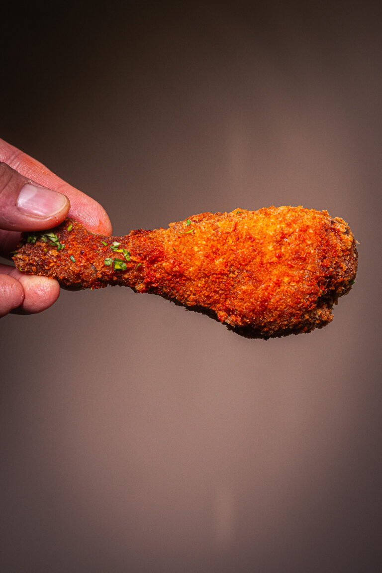 Steirisches Backhendl mit Grillhendl