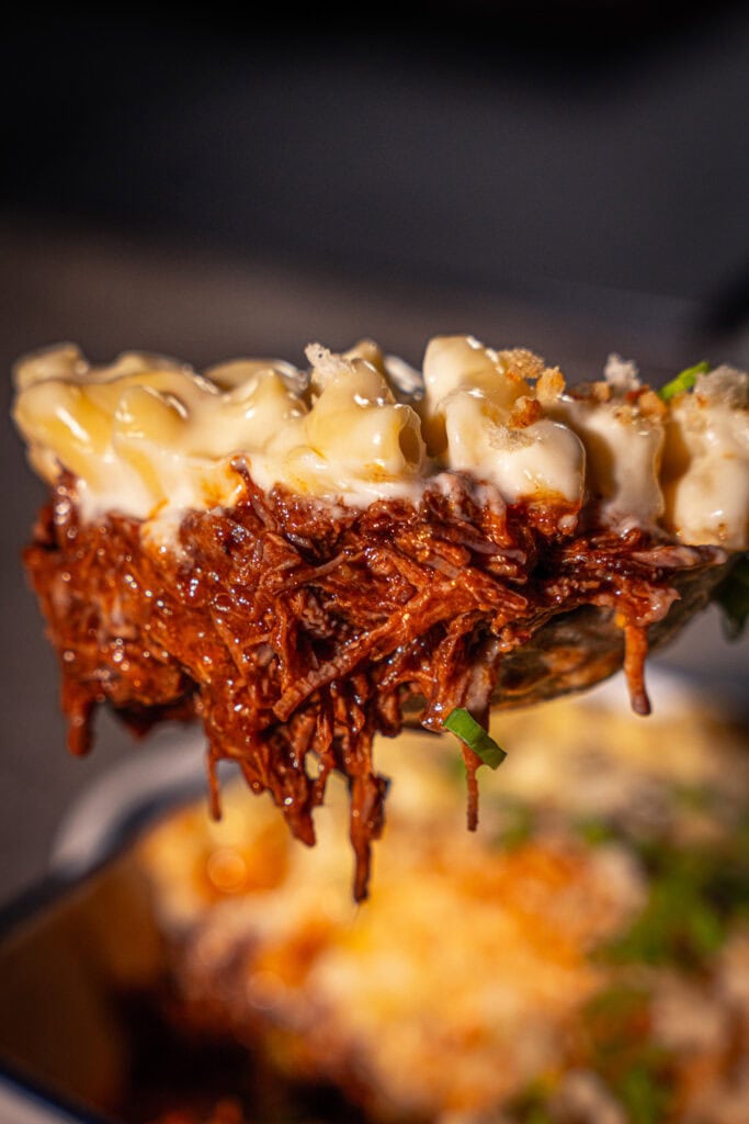 Beer Beef Mac'n'Cheese