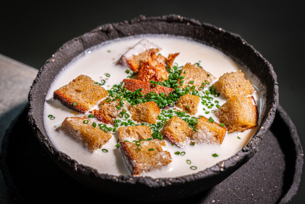 Knoblauchcremesuppe