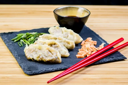 Zweierlei Gyozas