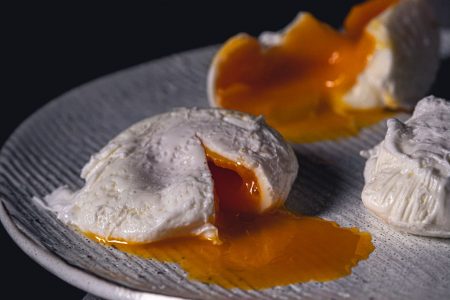 Perfekt pochiertes Ei