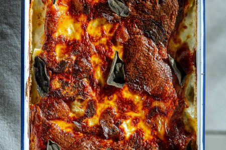 Kürbis Lasagne