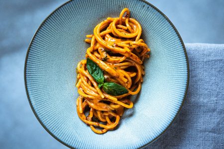 Pasta mit italienischer Wurst