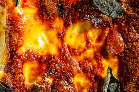 Kürbis Lasagne