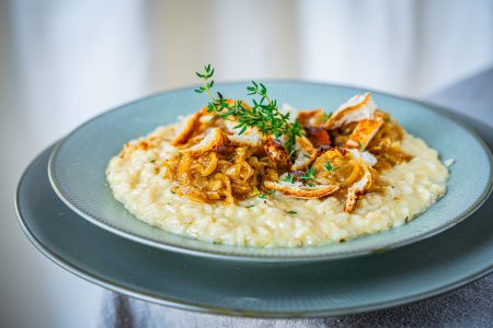 French Onion Risotto